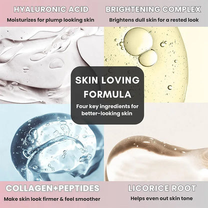 Collagen anti Wrinkle Essence Hydrating Firming Pore Cleaning anti Aging Essence Set for Face Lips